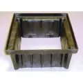 24" x 24" Square Black without Bottom For 24" x 24" Catch Basin Series Extension | NDS2418