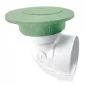 40 gpm HDPE Green Pop-Up Drainage For 3" Sewer and Drain Pipe Drip Emitter | NDS321