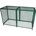 75" x 30" x 42" Plasti-Coat Powder Coated Metal Expanded Metal High Profile Backflow Enclosure | SBXBC75CR