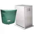 22" x 16" x 30.5" Aluminum Insulated Backflow Enclosure | SBXSBBC22ALI