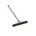 24" Medium Bristle 60" Red Powder Coated Aluminum Handle Wonder Broom | STR82614