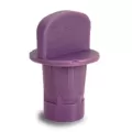 1/2" Flush Purple Plastic MDCFPCAP Series Removable Cap Adapter | RBLMDCFPCAP