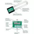 25 VAC Input Wireless 2" x 0.5" x 8" 304 Stainless Steel SMRT Series In-Ground Soil Moisture Sensor | RBLSMRTY