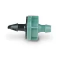 1/2" or 3/4" Self-Piercing Barb 10 gph Plastic Green PC Series Pressure Compensating Medium Flow 1-Outlet Drip Emitter | RBXPC10