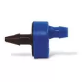 1/2" or 3/4" x 1/4" Self-Piercing Barb x Barb 0.5 gph Plastic Blue XB Series Pressure Compensating Low Flow 100/Inner Carton Drip Emitter | RBXXB05BULK