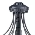 1/2" Inlet FPT x Barb 0 to 24 gph XBD Series Drip 8-Port Multi-Outlet Emission Device | RBXXBD81