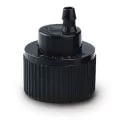 1/2" x 1/4" FPT x Barb 1 gph Plastic Black XB Series Pressure Compensating Low Flow Drip Emitter | RBXXBT10