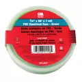 66' x 3/4" x 7 mil Green For Marking and Coding Wires Electrical Tape | TAPELECTRICALG