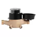 3 to 50 gpm 150 psi 1" BLMJ Series Standard Register Bottom Load Multi-Jet Water Meter | MWMM010