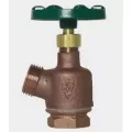 1" x 3/4" FIP x Hose Threaded Lead-Free Bronze 125 psi Series Inverted Nose Garden Valve | VLZIGRV005F