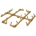 19.5" x 21.5" 240000 Btu Brass CFB240 Series with 30" Circular Plate Original Natural Gas Burner System | WARCFB240NG30C