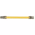 3/4" MIP x FIP x 36" 304 Stainless Steel Yellow Coated 40C Series Ultraflow Gas Connector | WAT0240950