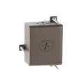3-1/8" x 2-3/16" x 1-9/16" Bronze/Enamel Coated Aluminum Alloy For 12 to 120 V Landscape Lighting 5000-TCP Series Tree Mount Junction Box | WAC5000TCPBZ