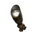 Alliance Lighting Bullet Light, 4W MR-16 LED Aged/Solid Brass | AOLBL200LED4WF
