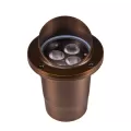 Alliance Outdoor Lighting Well Light, 5W, Brass | GL100-LED5W