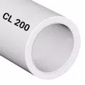 3/4" X 20' Class 200 Sdr-21 Bell End White PVC Pressure Pipe |  55500420