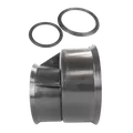 Reducing Coupler, 8" x 6" Bell x Bell HDPE Water Tight Adapter | 816WT