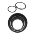 Reducing Coupler, 8" x 6" Bell x Bell HDPE Water Tight Adapter | 816WT