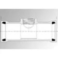 2" x 2" x 1-1/2" Gasketed x Gasketed x FNPT PVC SDR-21 1-Piece Reducing Service Tee | HRP151206