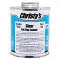 1/2 pt Can Clear Liquid Low VOC Regular Body For Schedule 40 PVC Pipe PVC Cement | CSTRHRCLVHP24