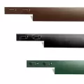10' x 4" Galvanized Steel Brown Commercial Grade with 4-Pin Landscape Edging | EDG14410BR
