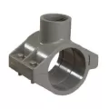 HDPE PVC Saddle 2 in. x 2 in. x 1-1/2 in. x Female Acme Heavy Turf w/Top-Out | 364251