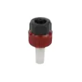1/4" Barb 2 gph Red Base Pressure Compensating Drip Emitter | TOLTDPJ08ARED