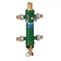 5 Micron 1" Sweat 11 gpm 5495 Series 4-In-1 Magnetic Hydraulic Separator | CAF549596A