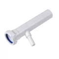 1-1/2" Slip Joint White Polypropylene Branch Tailpiece | DERPP9816