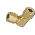 3/8" Compression Brass Lead-Free Elbow | EZE65405LF
