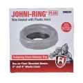 Tan Petroleum Wax Plastic Horn with Horn For 3 or 4" Waste Lines Wax Ring | HER90220