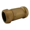 1-1/2" IPS Bronze Lead-Free Brass Lead-Free Compression Coupling | JSCC15305