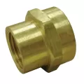 3/4" x 1/2" FHT x FPT Brass Garden Hose Adapter | JSCG20020