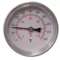 2-1/2" Dia 1/2" MIP Dial Thermometer | JSCJ40703