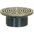 4" Round PVC Nickel Bronze 832 Series Adjustable Finish Fixture | SIO8324HNR