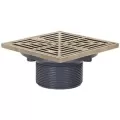 2" MIP ABS 842 Series On-Grade Adjustable Floor Drain | SIO8422LNR