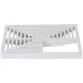 PVC White Open Quarter Strainer | SIO86153
