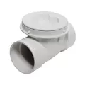 4" Hub PVC Schedule 40 869 Series Solvent Weld Backwater Valve | SIO869S4P