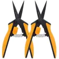 Fiskars Non-Stick Softgrip Micro-Tip Pruning Snip (2/Pk) (6/Cs)