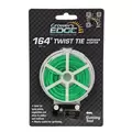 Grower's Edge Green Twist Tie Dispenser w/ Cutter - 164 ft (6/Cs)