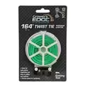 Grower's Edge Green Twist Tie Dispenser w/ Cutter - 164 ft (6/Cs)