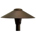 Alliance Area Light Hat, Aged Brass For Bi-Pin G4 Area Lights | AOLAL250