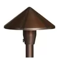 Alliance Lighting Hat, Aged Brass For Bi-Pin G4 Area Lights | AOLAL300