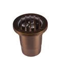 Alliance Outdoor Lighting In-Ground Well Light, 35W Ceramic Bi-Pin MR-16 Halogen Aged Brass | AOLGL160