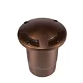 Alliance Outdoor Lighting In-Ground Well Light, 35W Ceramic Bi-Pin MR-16 Halogen Aged Brass 180 Degrees Degrees Output | AOLGL180