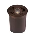 Alliance Outdoor Lighting In-Ground Well Light, 35W Ceramic Bi-Pin MR-16 Halogen Aged Brass ABS | AOLWL300