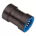 3/4" Push Blue ABS/Stainless Steel and EPDM Seal Coupling | BLK37376