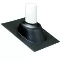 1-1/4 to 3" Black Plastic For 1-1/4" 1-1/2" 2" or 3" Vent Pipe HB31 Series Adjustable 3-N-1 Multi-Size Roof Flashing | IPSHB31