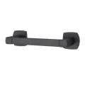 9-1/16" Matte Black Metal Deckard Series Paper Holder | PPFBPHDA1B