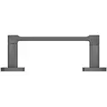 9-1/16" Matte Black Metal Deckard Series Paper Holder | PPFBPHDA1B